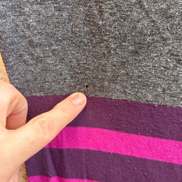 Vtg Burberry Brit Stripe y2k Knit Too Size XS - Picture 8 of 8